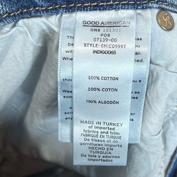 Everlane The Original Cheeky Jean Worn-in Mid Blue Women 33 Regular NWT - Picture 9 of 13